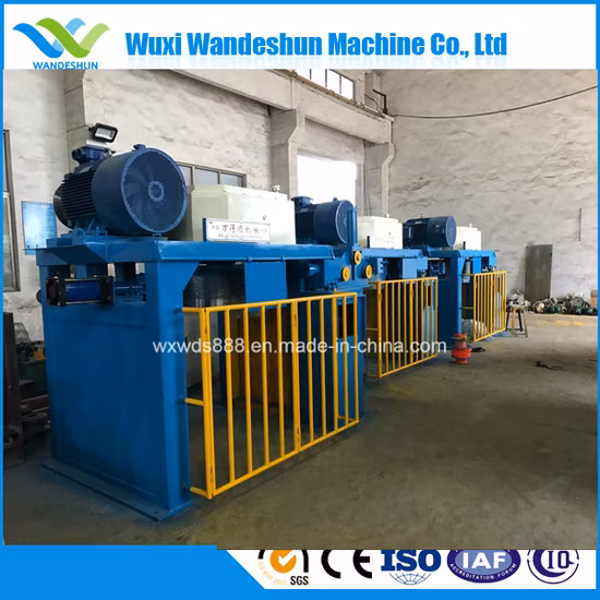 Machine de tréfilage verticale inversée en acier au carbone et à tambour unique de grand diamètre